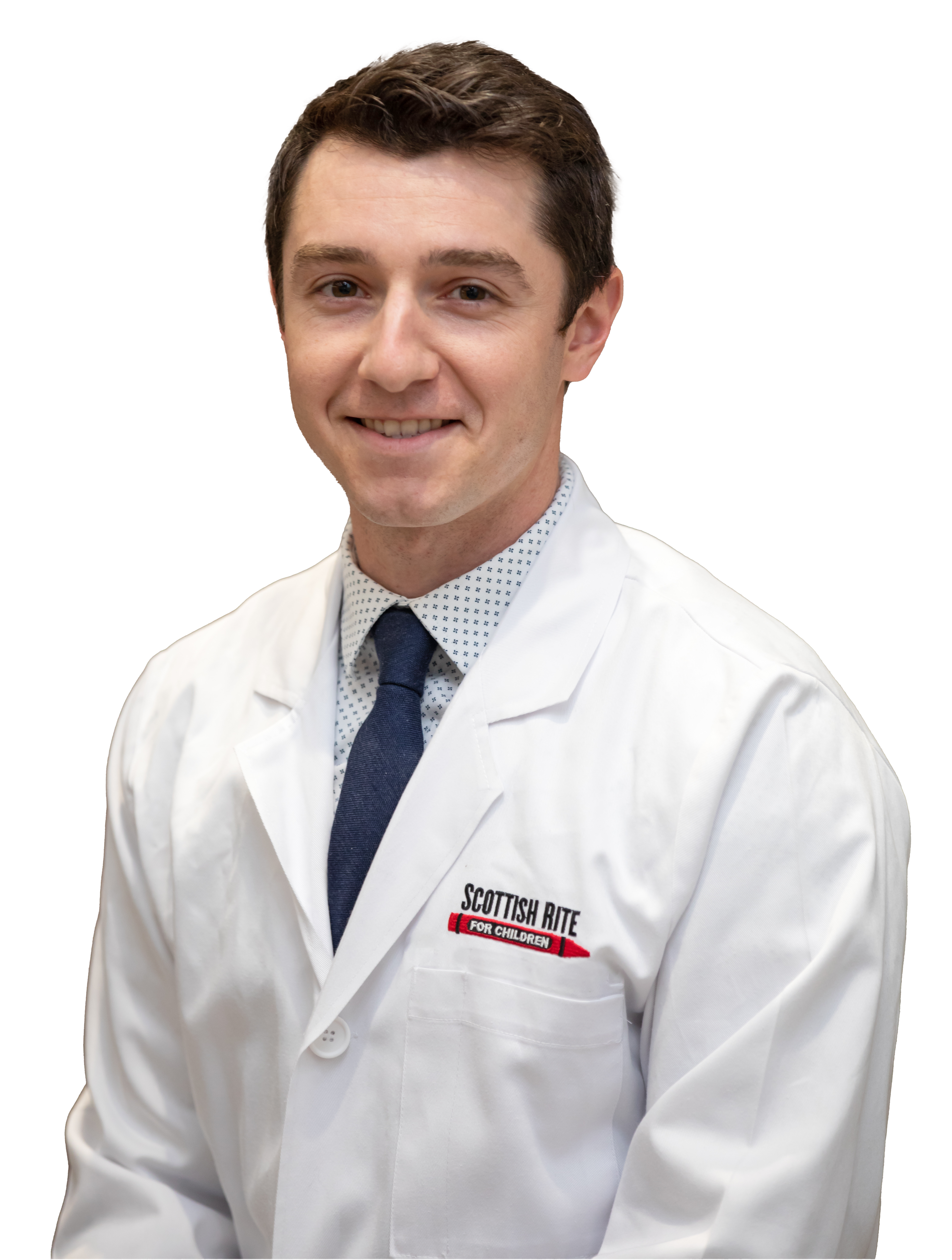 Cody Todesco, P.A.-C., is a certified physician assistant at Scottish Rite for Children in Frisco.
